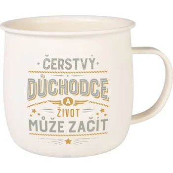 Outdoorový hrnek - Důchodce