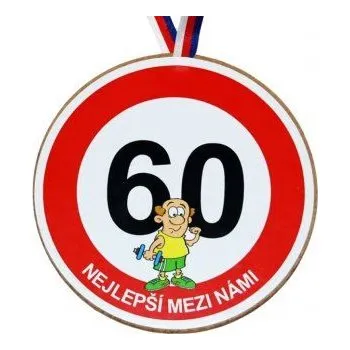 Žertovný předmět Jirka Medaile k 60. narozeninám pro muže – originální dárek k jubileu
