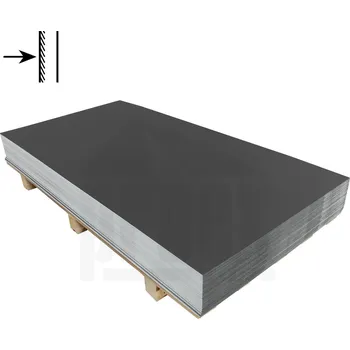 Plech KJG Tabule antracit jednostranná RAL 7016 - 0,55x1250x2000 mm