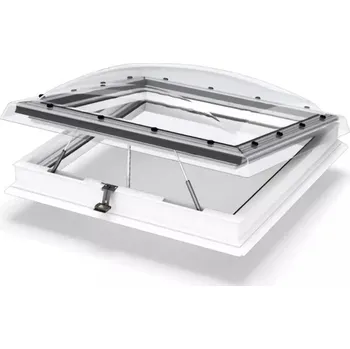 Okno Velux okno do ploché střechy manuální CVP polykarbonát čirý, 100x150cm + kopule 0010A