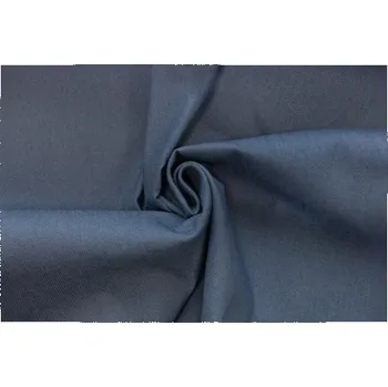 RIFLOVINA MODRÁ SE STREČÍ - látka na letní oblečení - Modrá, 155 cm