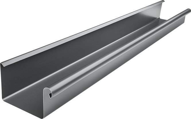 KJG Okapový žlab hranatý antracit 330 mm, 6 m