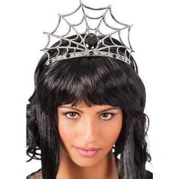 Karnevalový doplněk R-Kontakt.cz Čelenka čarodějnická pavučina