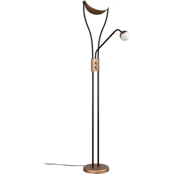 Stojací lampa Trio T478310265 LED stojací lampa CHRIS | 18W integrovaný LED zdroj + Philips 8719514257566 LED žárovka 1x8W-60W | E27 | 806lm | 2700K