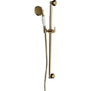 Sprchový set OMNIRES Armance - Set sprchové hlavice, tyče a hadice, zlatá ARMANCE-SGL