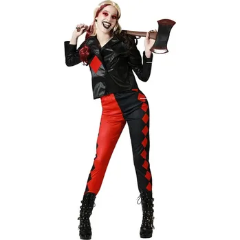 Dámský kostýmek Falanzo Carnival Kostým pro dospělé Krvavý harlekýn Dáma Velikost: XS/S
