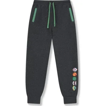 Sportovní chlapecké tepláky Wolf T2577A tmavě šedé