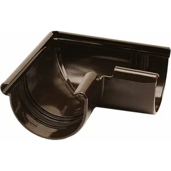 okap Marley - Roh žlabový venkovní bílý 125 mm