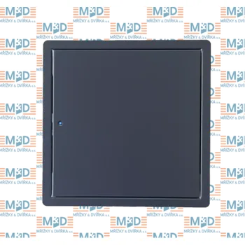Revizní dvířka Revizní dvířka 300x300 mm antracit (RAL 7016) (300*300 mm revizní dvířka antracitová)