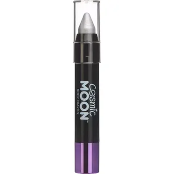 Karnevalový doplněk Smiffys.com Pastelka na tělo - Cosmic Moon Metallic - stříbrná 3,5 g