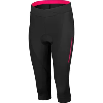 Cyklistické kalhoty ETAPE dámské ¾ kalhoty SARA 2.0 3/4, černá /růžová XXL