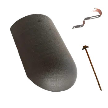 Střecha Terran DANUBIA EVO - hřebenáč koncový - carbon