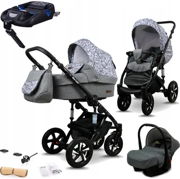 Kočárek Dětský kočárek 4v1 BabyLux Sky Lark + Isofix základna
