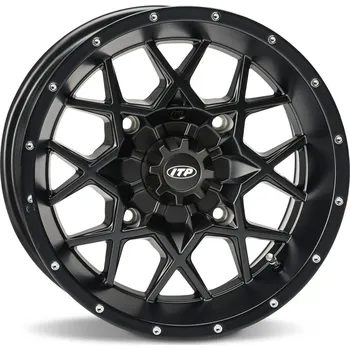 ITP HURRICANE 12RB1 12x7 (2+5) 4/110 HONDA TRX 350 FM Fourtrax Rancher 2000-2006