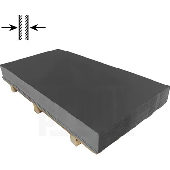 Plech KJG Tabule antracit oboustranná RAL 7016 - 0,55x1250x2000 mm