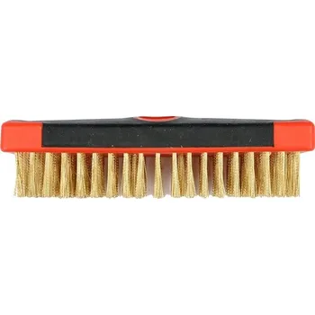 Sada nářadí Kartáč drátěný 180 x 65 mm mosaz