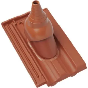 Střešní krytina Bramac - Granát 13 - průchozí taška anténní, měděná engoba