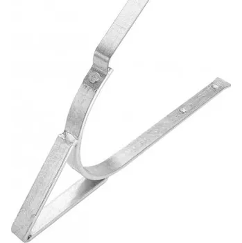 okap KJG Hák nástřešní 330 mm, 20/6 s výztuží, pozink