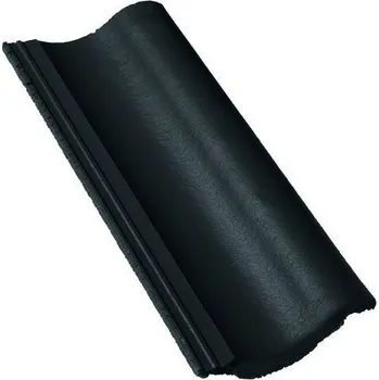 Střešní krytina Bramac - Max PROTECTOR, taška půlená - ebenově černá