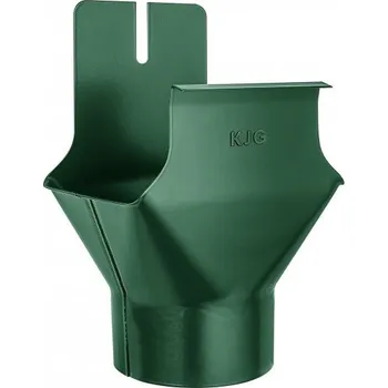 okap KJG Kotlík žlabový hranatý mechově zelený 330/100 mm