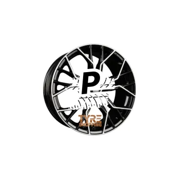 Alu kolo PLATIN P 118 Black Polished 8.00 x 18 ET 40.00 5x112