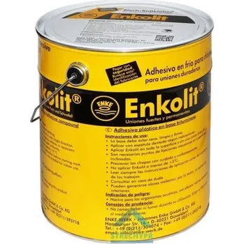 Tmel Enkolit - plastické bitumen. lepidlo , 11 kg