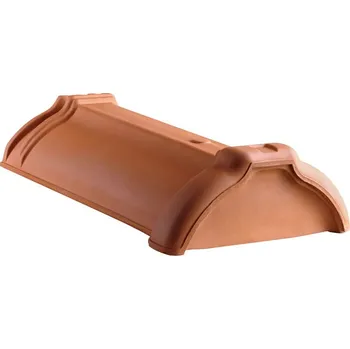 Střešní krytina Creaton - hřebenáč koncový PH, rovný, černá glazura