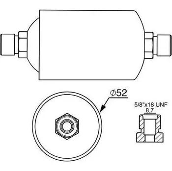 Sušič klimatizace Sušárna, klimatizace MAHLE AD 13 000S