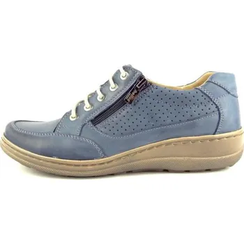 Dámské polobotky Helios polobotka 357 granát perforovaná, velikost 40