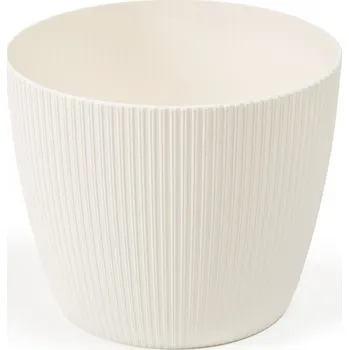 Květináč Plastový květináč Magnolia Jumper 300 mm, krémový