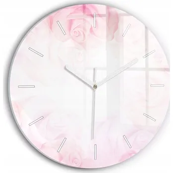 Hodiny Nástěnné hodiny Wallfluente růžové 30 cm