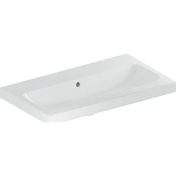 Umyvadlo Geberit iCon Light umyvadlo, 75x42 cm, bez otvoru pro baterii, s přepadem, KeraTect, bílá (501.842.00.4)