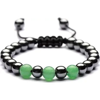 Náramek Stahovací náramek Hematit & Aventurin