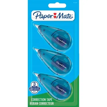 Korektor Korektor v pásku Paper Mate, bílý školní korektor, 1 ks