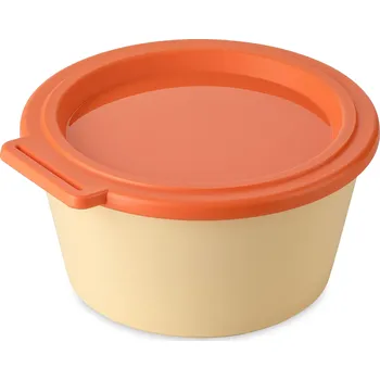 Dóza na potraviny Koziol, Nádoba Nora s víkem 700 ml oranžovo-žlutá - Formadore
