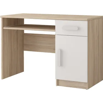 Psací stůl Psací stůl SMYK III - 08, Dub Sonoma/Bílá/Bílá