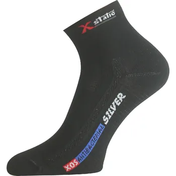 Pánské ponožky XOS funkční ponožky se stříbrem - Černá 900 / (42-45) L / Černá