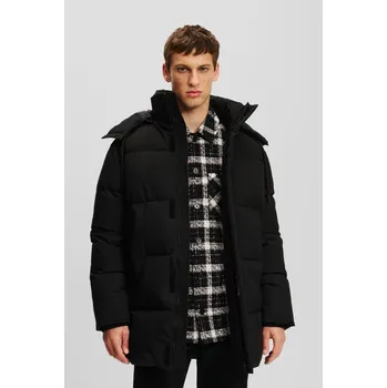 BUNDA KARL LAGERFELD LONG QUILTED PUFFER BLACK