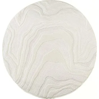 Koberec Kusový koberec Lexi 42304-060 kruh, 160x160 (průměr) kruh, bílá, ložnice, Balta - 1 rok na vrácení + DOPRAVA ZDARMA k Vám i zpět