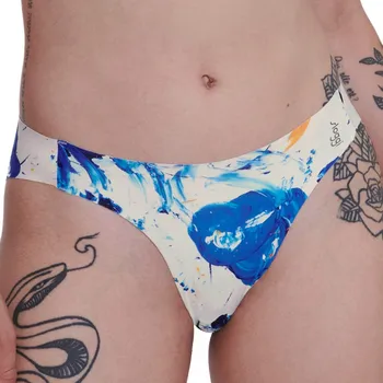 Kalhotky Sloggi bezešvé modré kalhotky Zero Feel Hipster XS