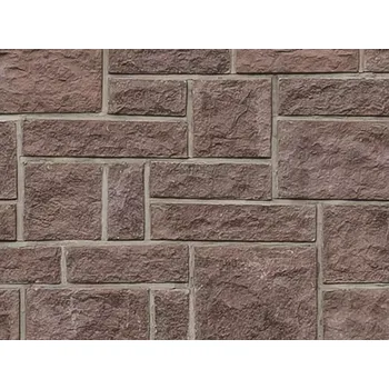 Obklad VIKO - Betonový obklad HAKL rohovka Hakl Rohovka H01 R hnědá