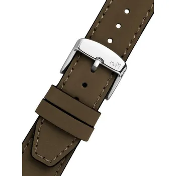 Řemínek na hodinky Kožený řemínek Morellato Square 5672D73.170 M, zelený - 22 mm