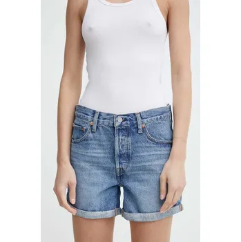 Dámské kraťasy Džínové šortky Levi's 29961 modrá 55J, vel. 25