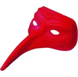 R-Kontakt.cz Škraboška dloudý nos - červená