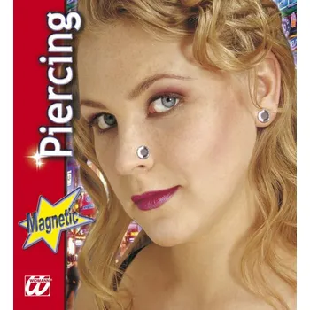 Karnevalový doplněk R-Kontakt.cz Náušnice - magnetický piercing 2ks -
