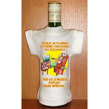 Žertovný předmět Divja.cz Tričko na flašku tahle flaška je k tvému