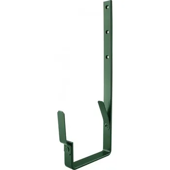 okap KJG Okapový hák hranatý mechově zelený 330 mm, 25/6