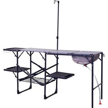 kempingová skříňka Kuchyně GCI Master Cook Station Barva: černá