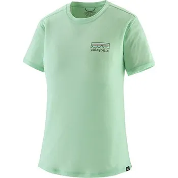 Dámské tričko Triko PATAGONIA W CAP COOL MERINO BLEND GRAPHIC SHIRT Lady velikost L