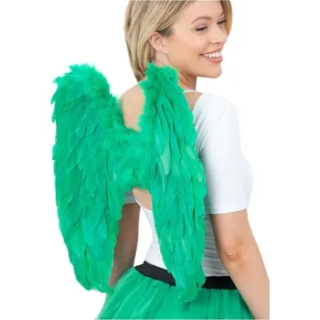 Smiffys.com Křídla andělská zelená